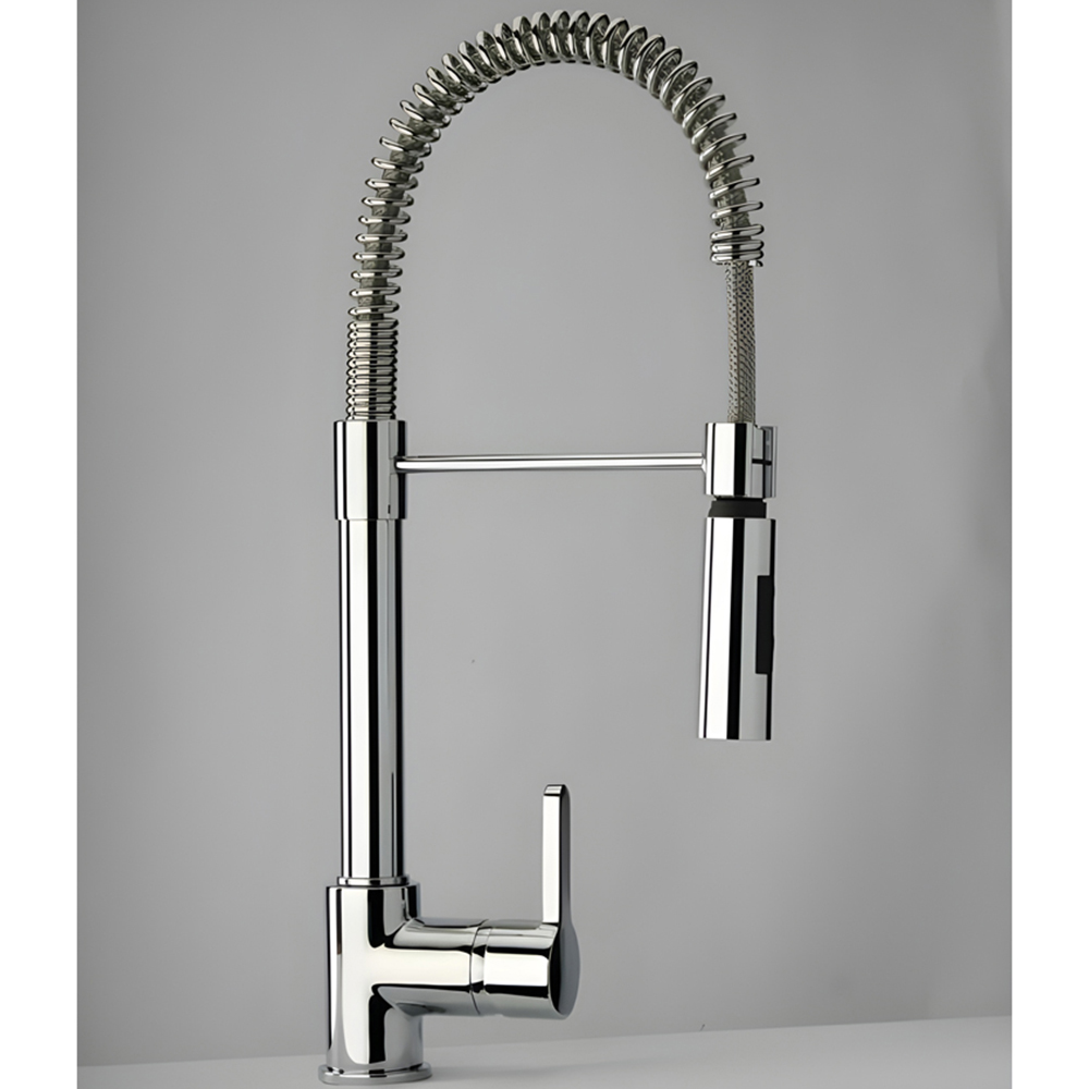 Piralla Novara Semi Pro Single Side Lever Tap with Hand Spray Image 2