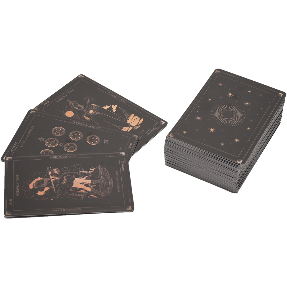 Hocus Pocus Tarot Card and Crystal Set with Velvet Pouch Image 4