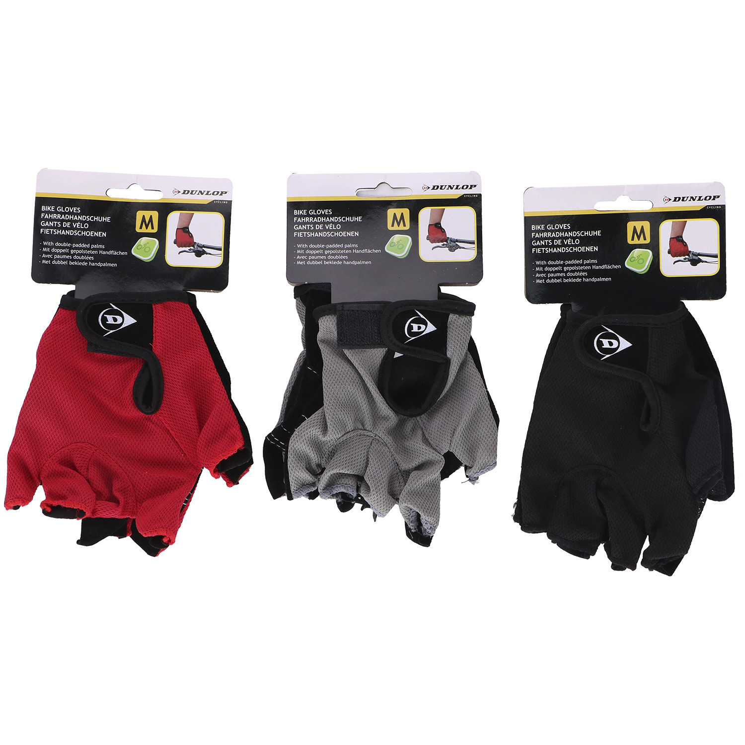 Dunlop Bike Gloves - M Image