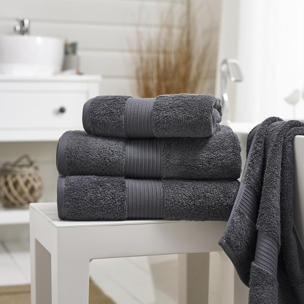 Deyongs Bliss Pima Carbon Hand Towel 2 Pack Image 2