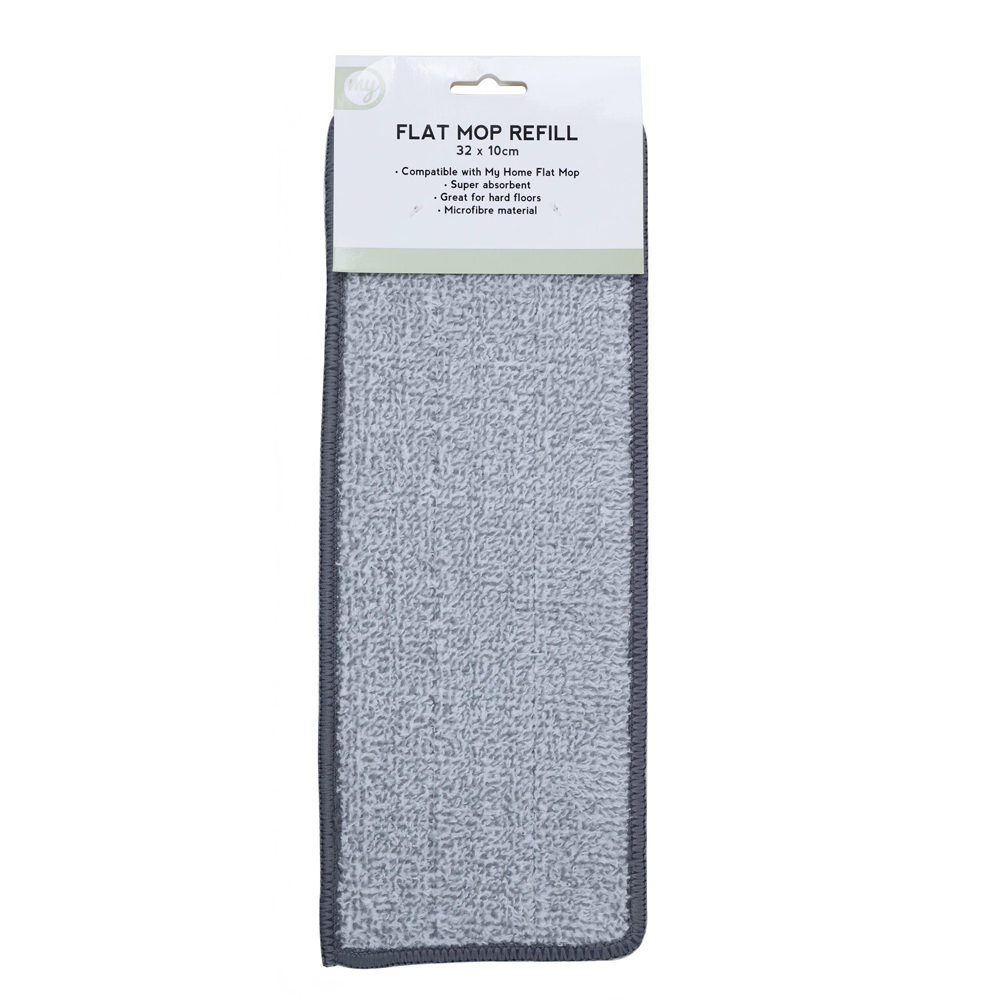 My Home Flat Mop with Bucket Grey Image 5