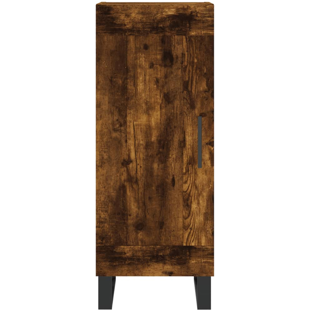 vidaXL 2 Door Smoked Oak Highboard Image 5