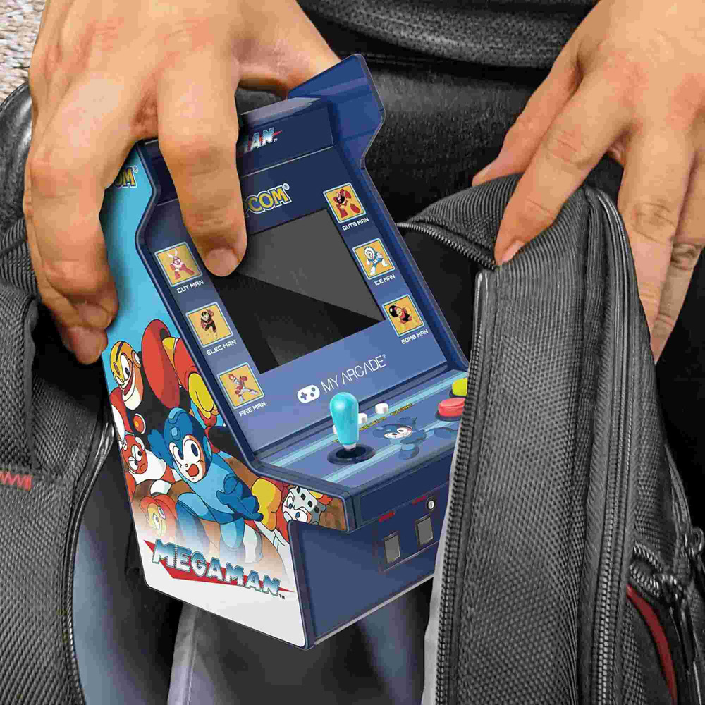 My Arcade 6-in-1 Mega Man Micro Player Pro Portable Retro Game Cabinet Image 2