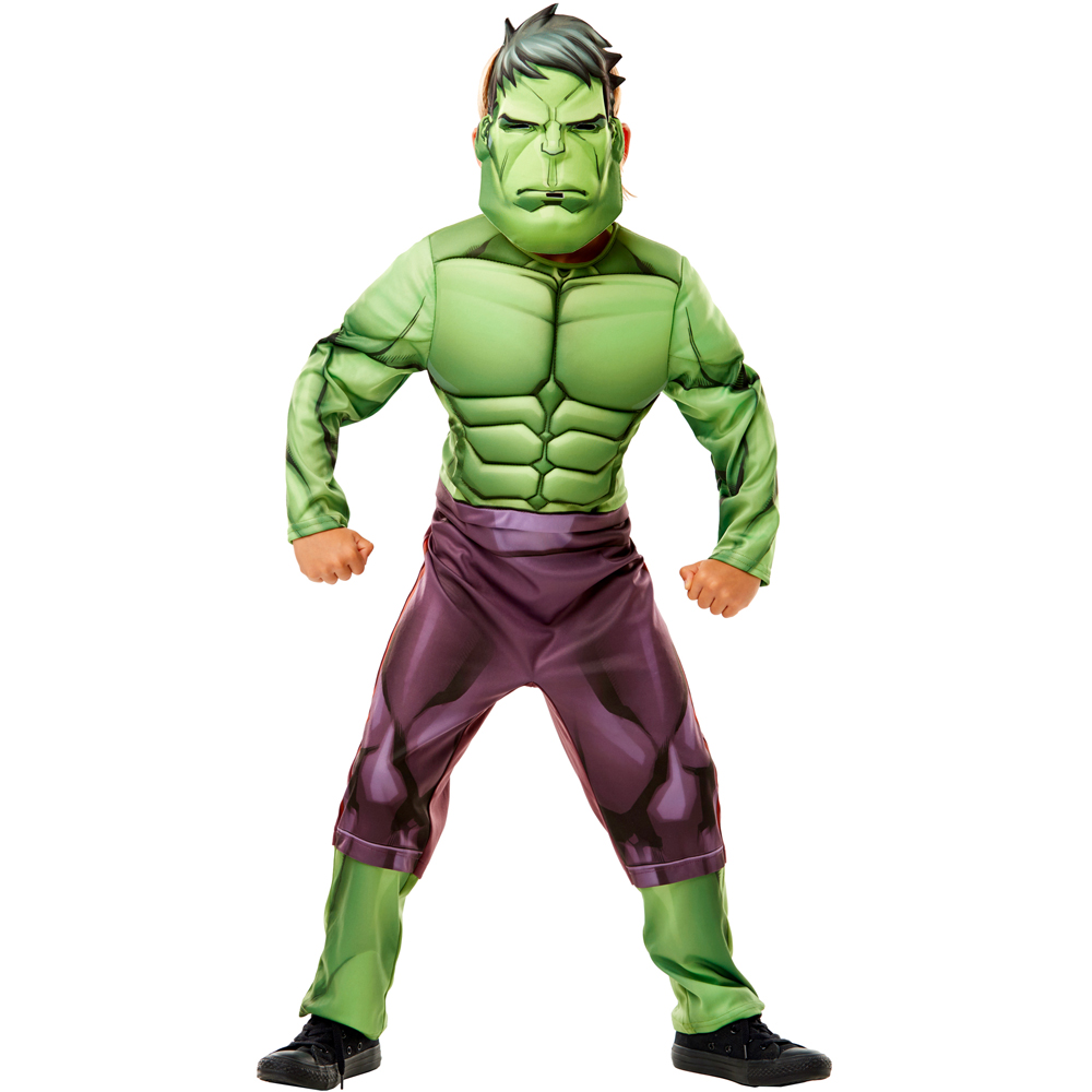 Rubies Masquerade Kids Deluxe Hulk Costume Medium Image 1