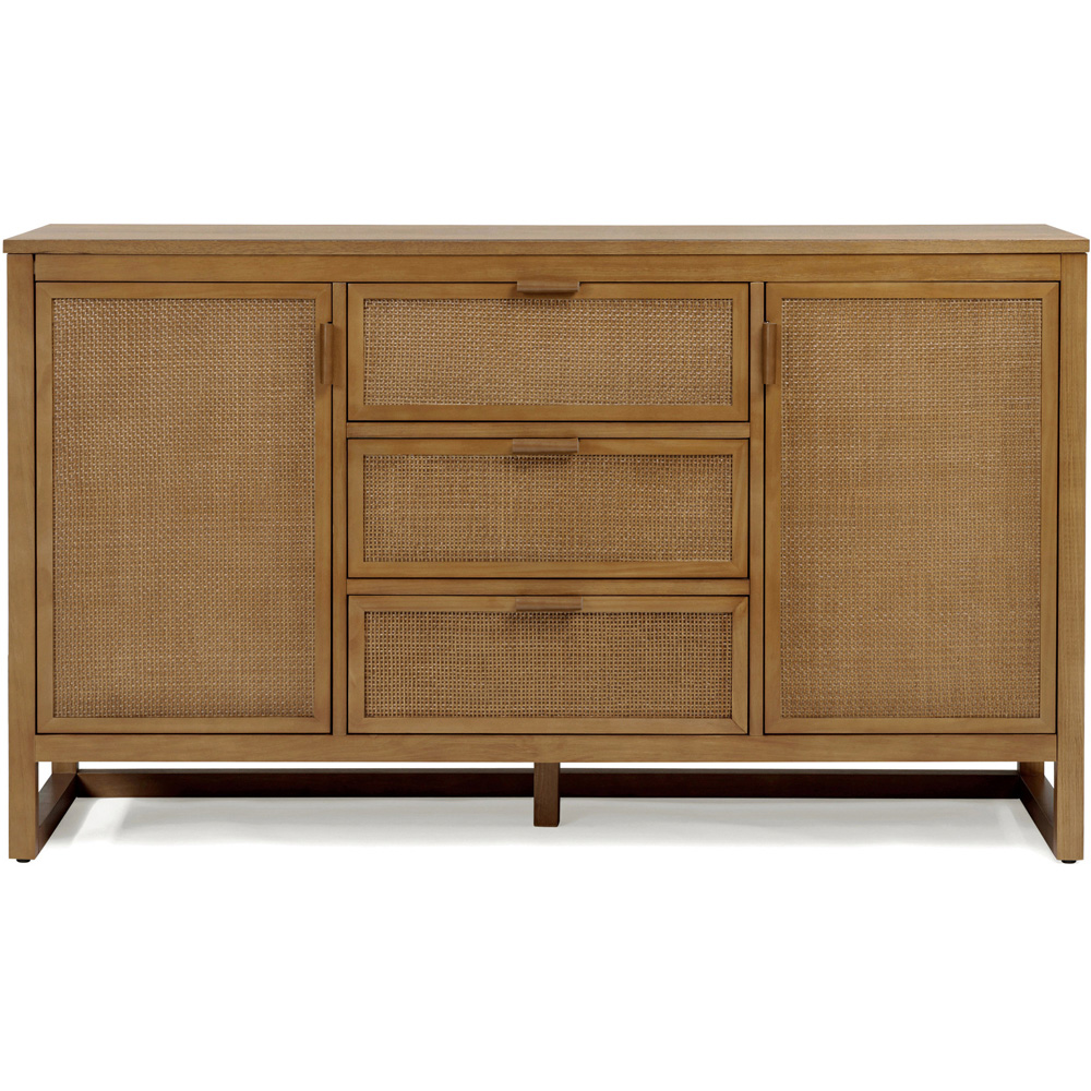 Teamson Home Hatteras 2 Door 3 Drawer Natural Sideboard Image 3