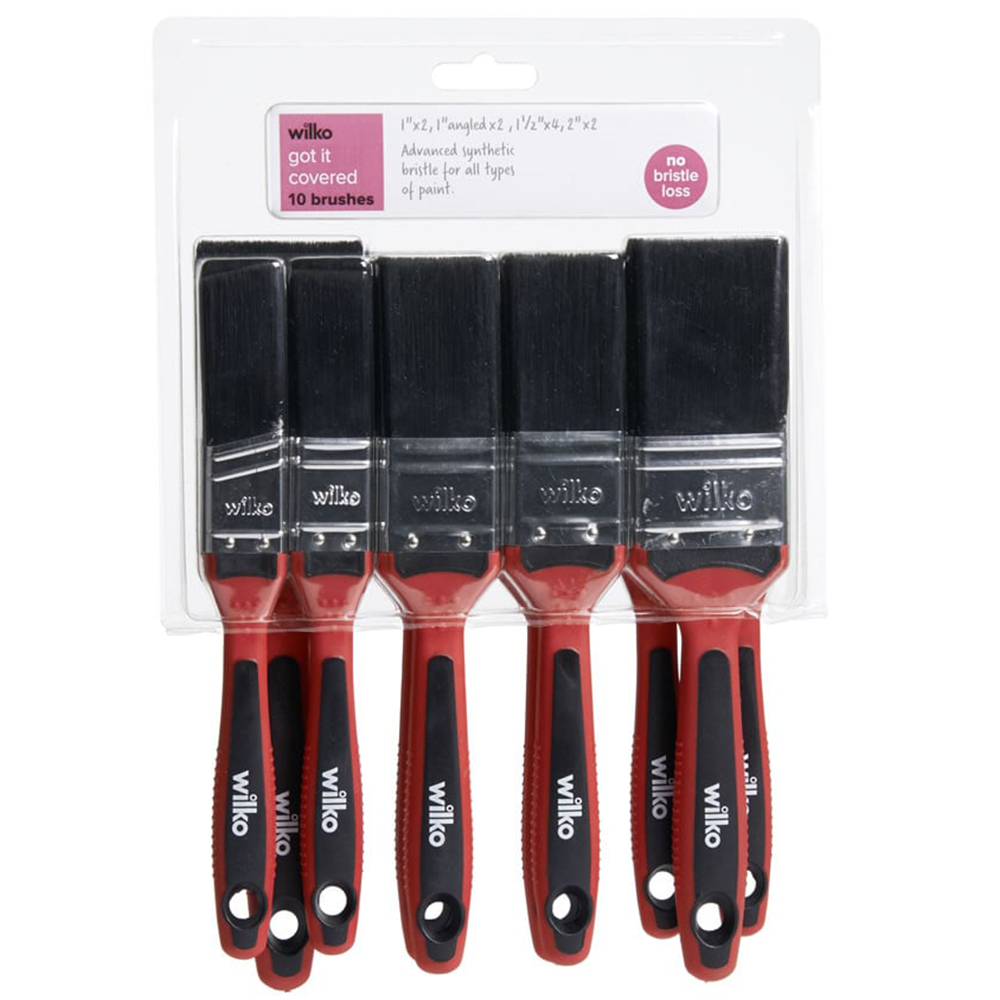 Wilko Brush Set 10 pack Image