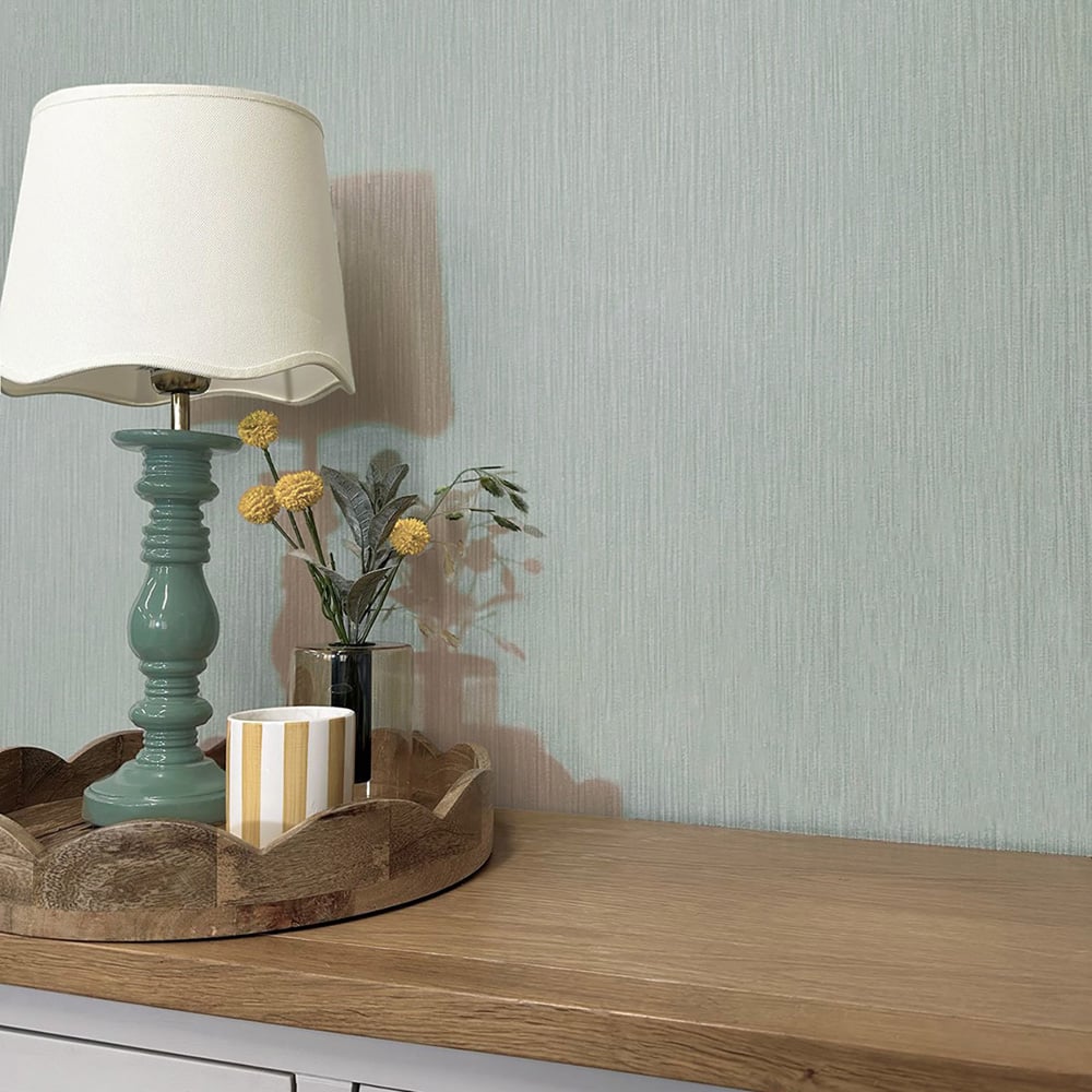 Belgravia Decor Suki Texture Green Wallpaper Image 4