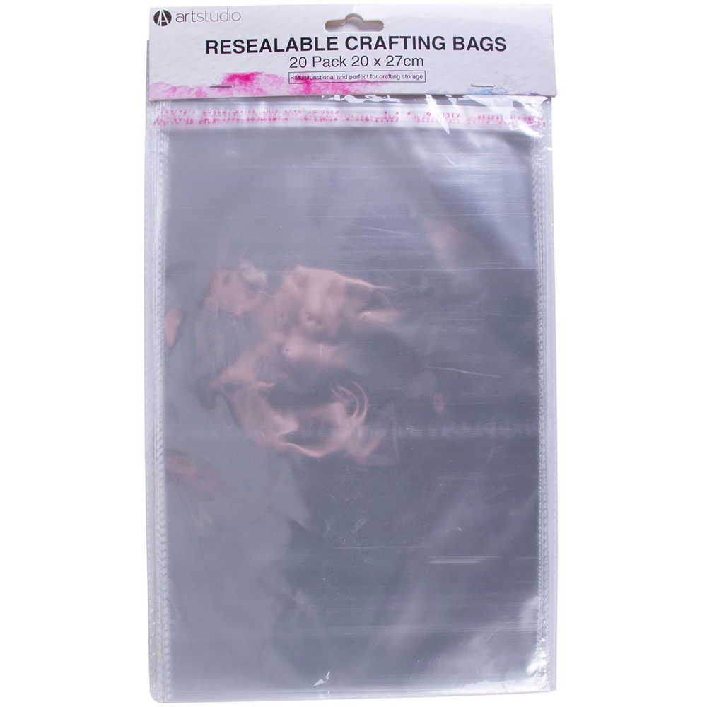 Art Studio Resealable Craft Storage Bags Image