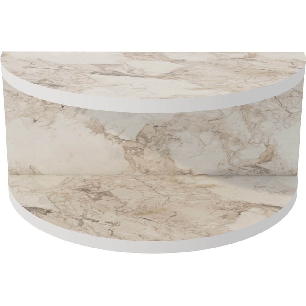 Decorotika Bella Single Shelf Ephesus Floating Bedside Table Image 3