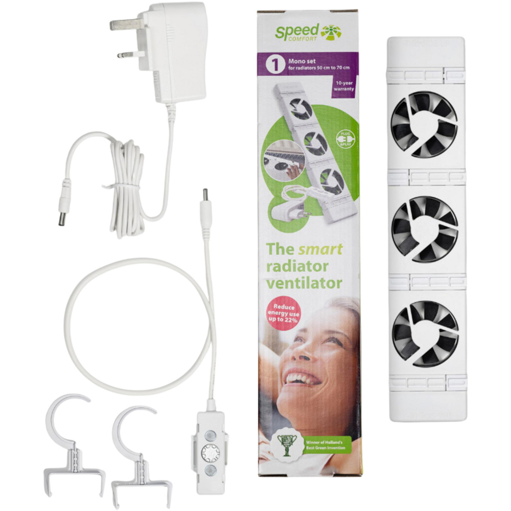 SpeedComfort Radiator Booster Monoset with Hooks and Control Sensor Image 6