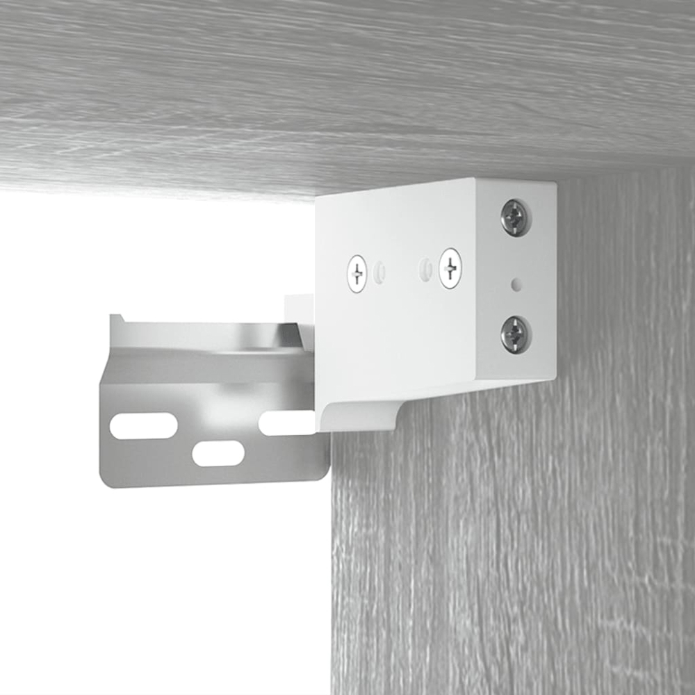 vidaXL Single Door Grey Sonoma Wall Cabinet Image 8