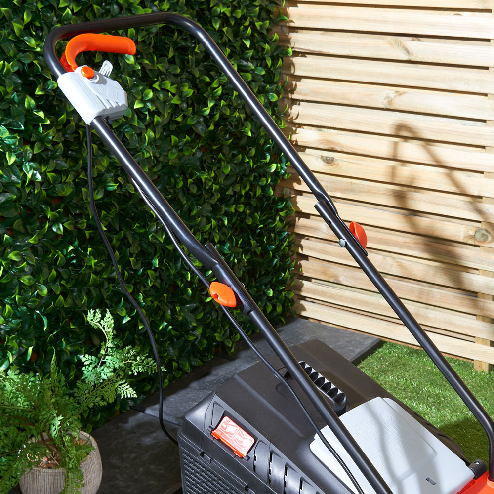 Ryno 1100W Hand Propelled 32cm Rotary Electric Lawn Mower Image 3