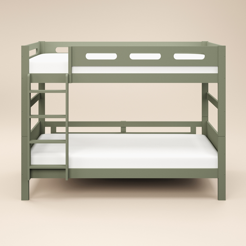 Flair Elijah Green Detachable Wooden Bunk Bed Image 3