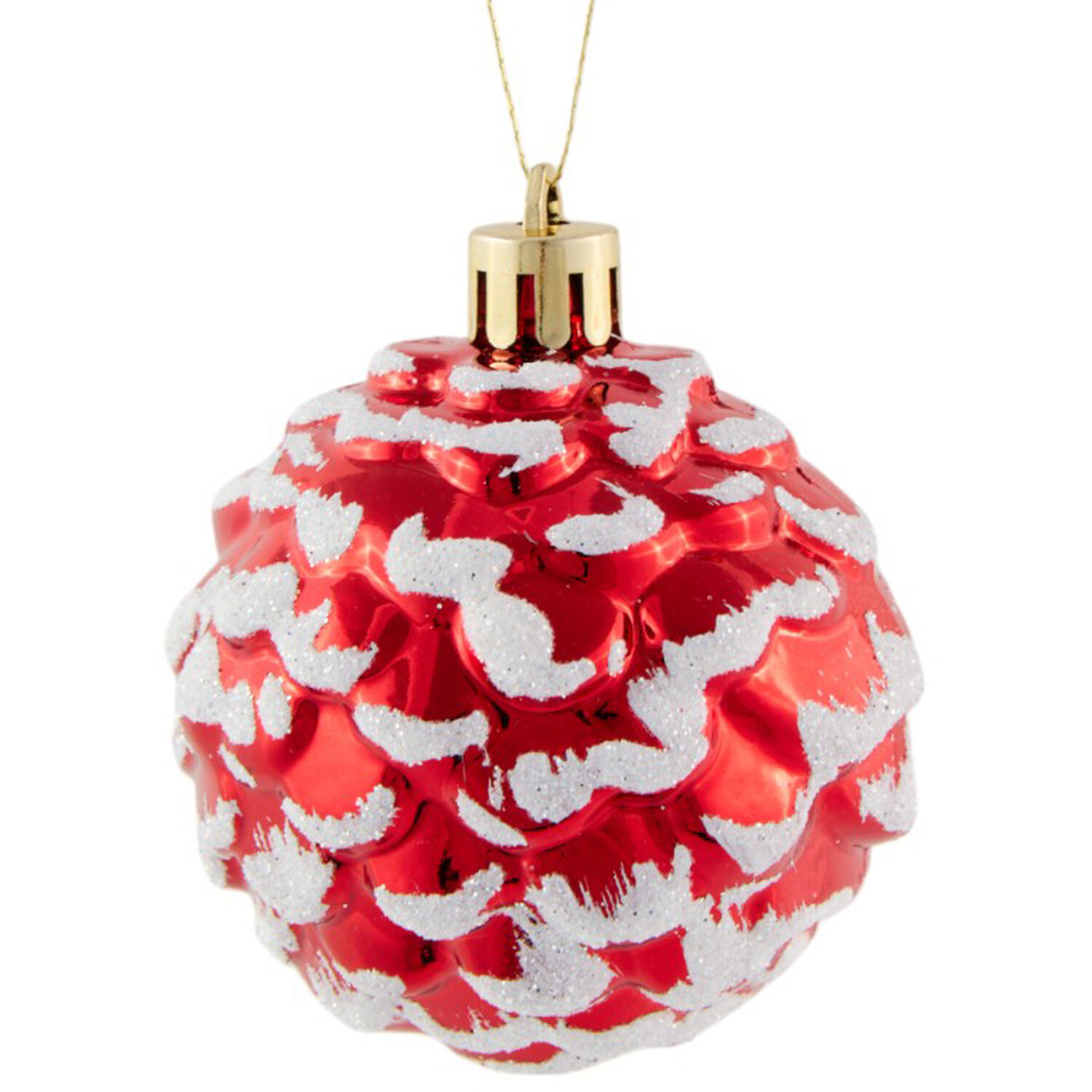 Set of 16 Novelty Candy Cane Lane Baubles Multicolour Image 2