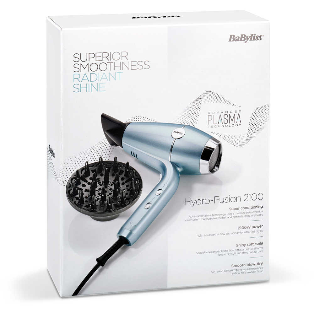 Babyliss Hydro Fusion Hair Dryer 2100W Image 5