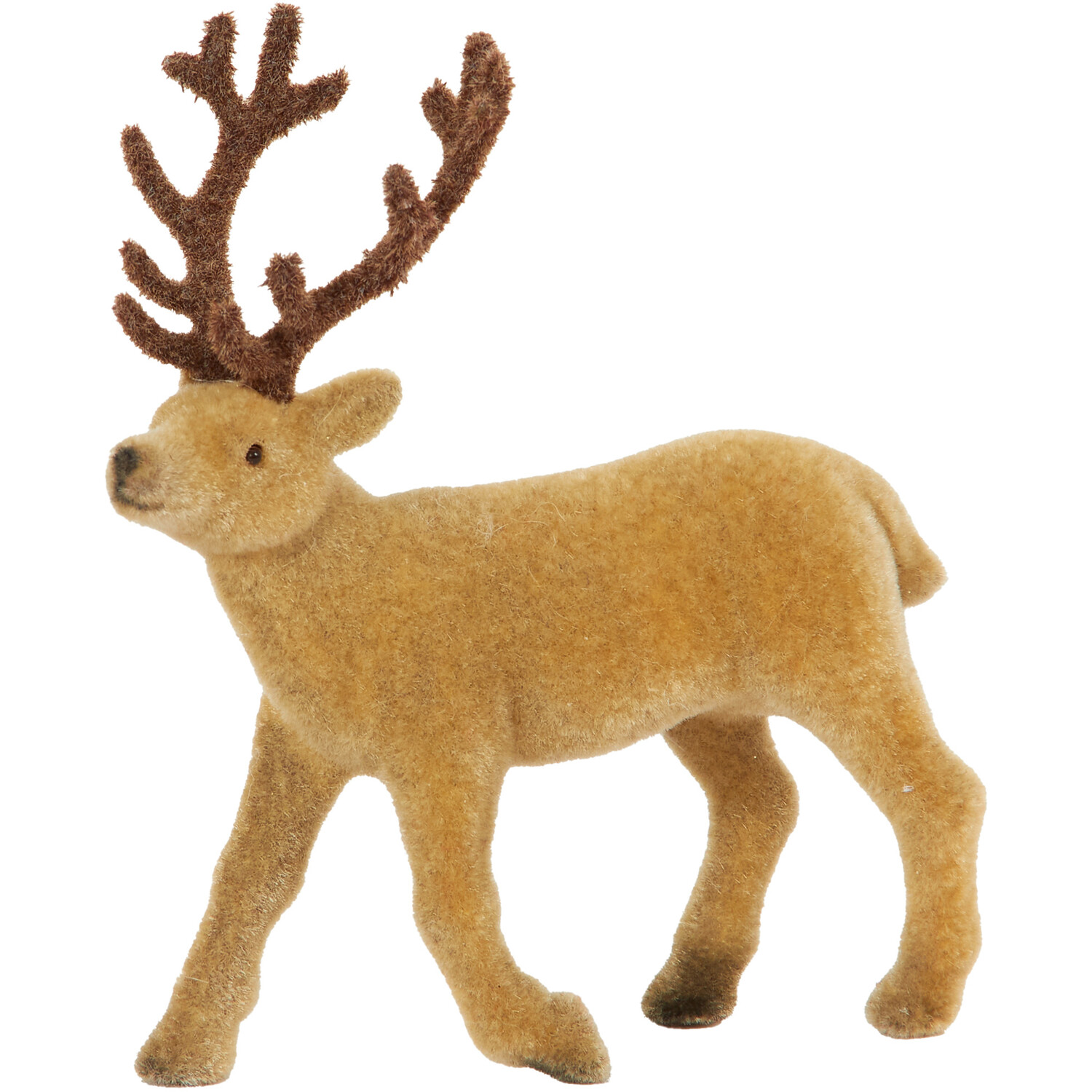 Flocked Woodland Standing Reindeer Image 4