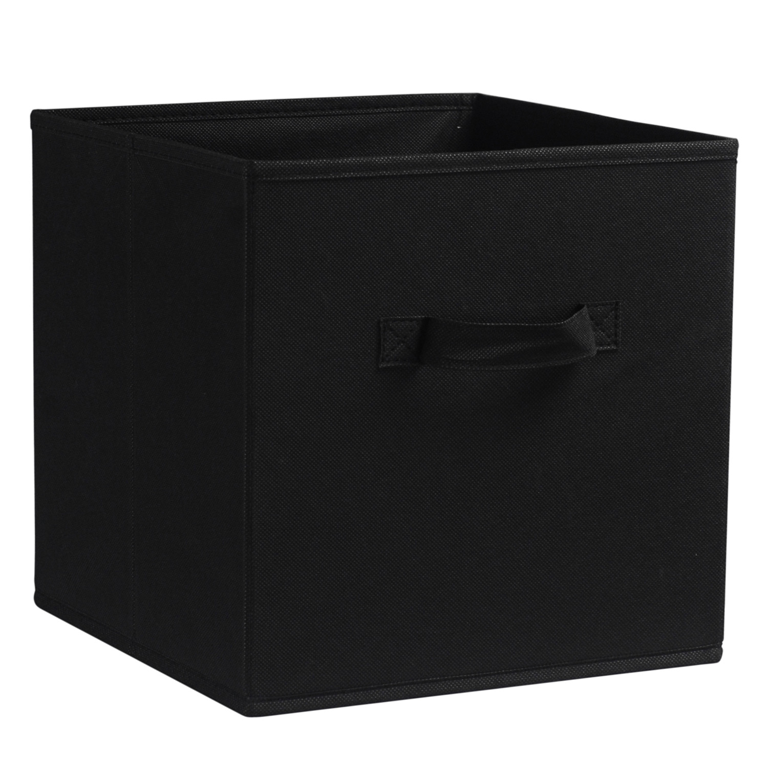 Black Storage Cube Image 1