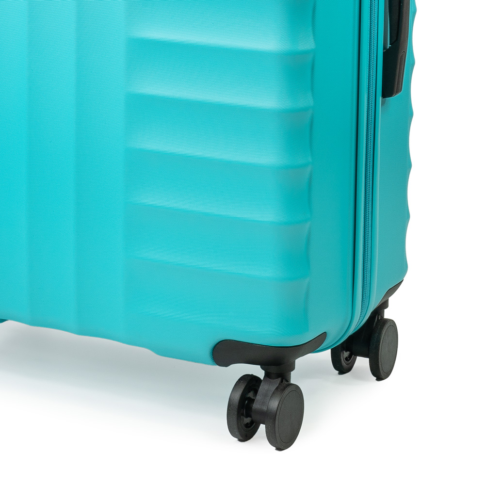 Pierre Cardin Large Blue Trolley Suitcase Image 3