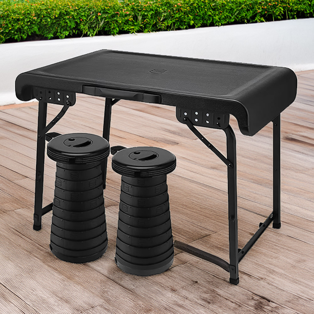 Lifestyle Fuji Table with Stools Image 1