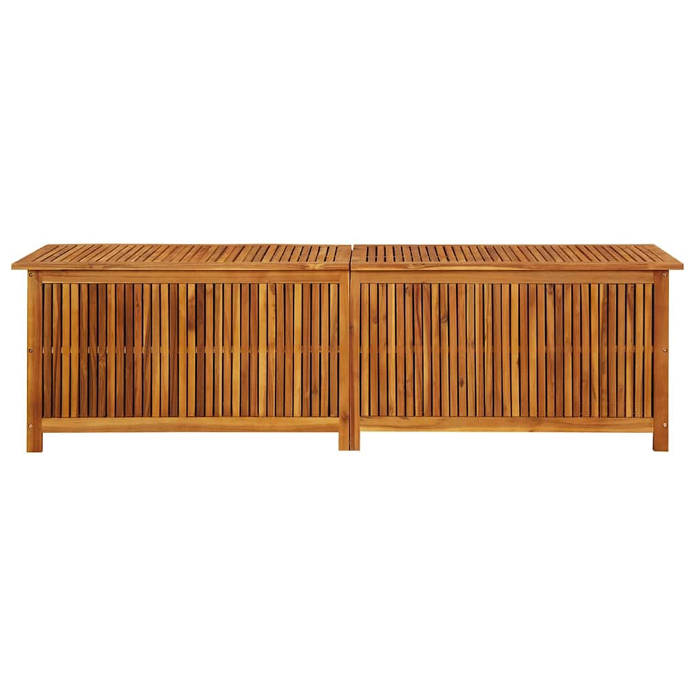 Walplus Brown Solid Acacia Wood Polyethylene Storage Box 43 x 189 x 42cm Image 3