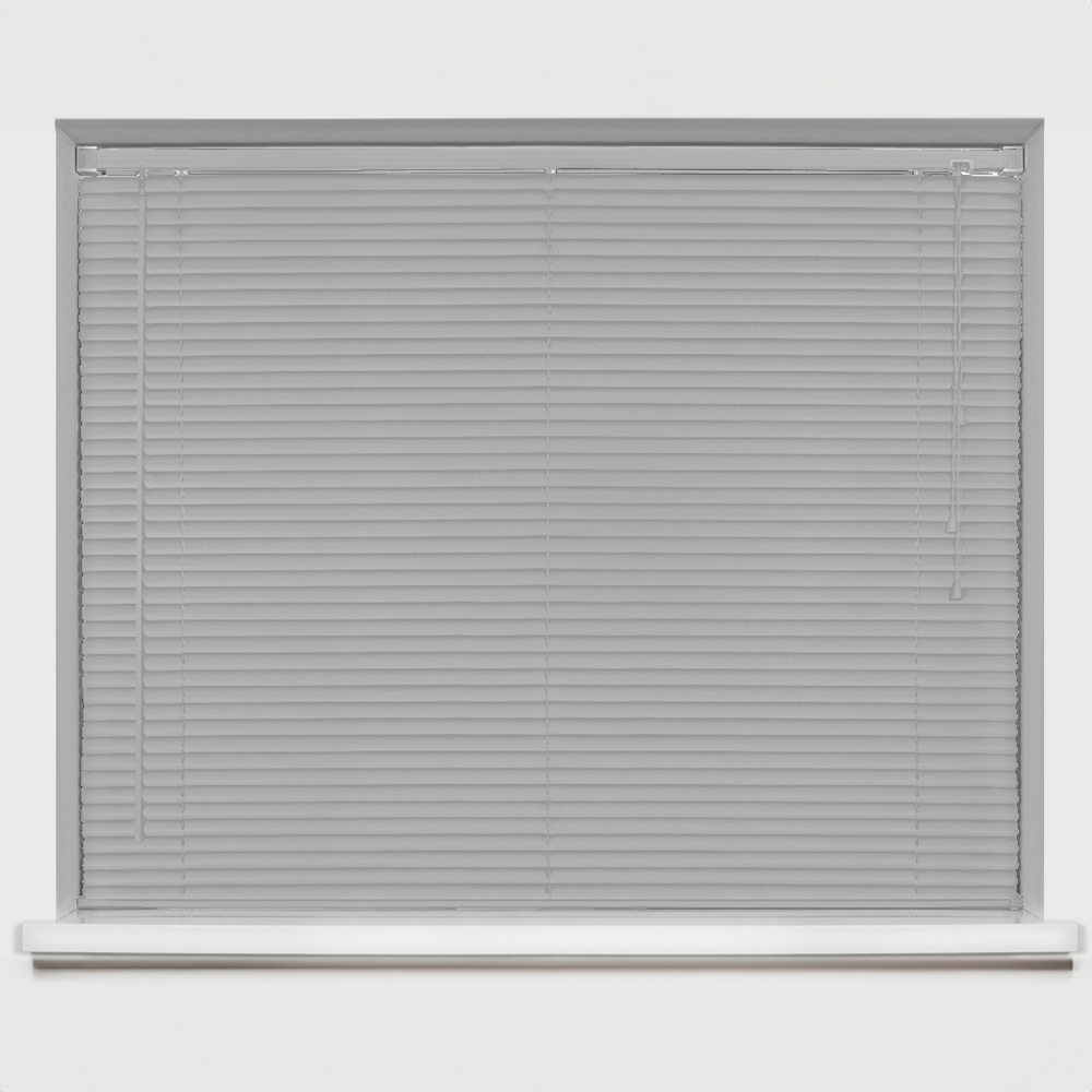 Caecus PVC Venetian Blind Grey 135 x 150cm Image 1