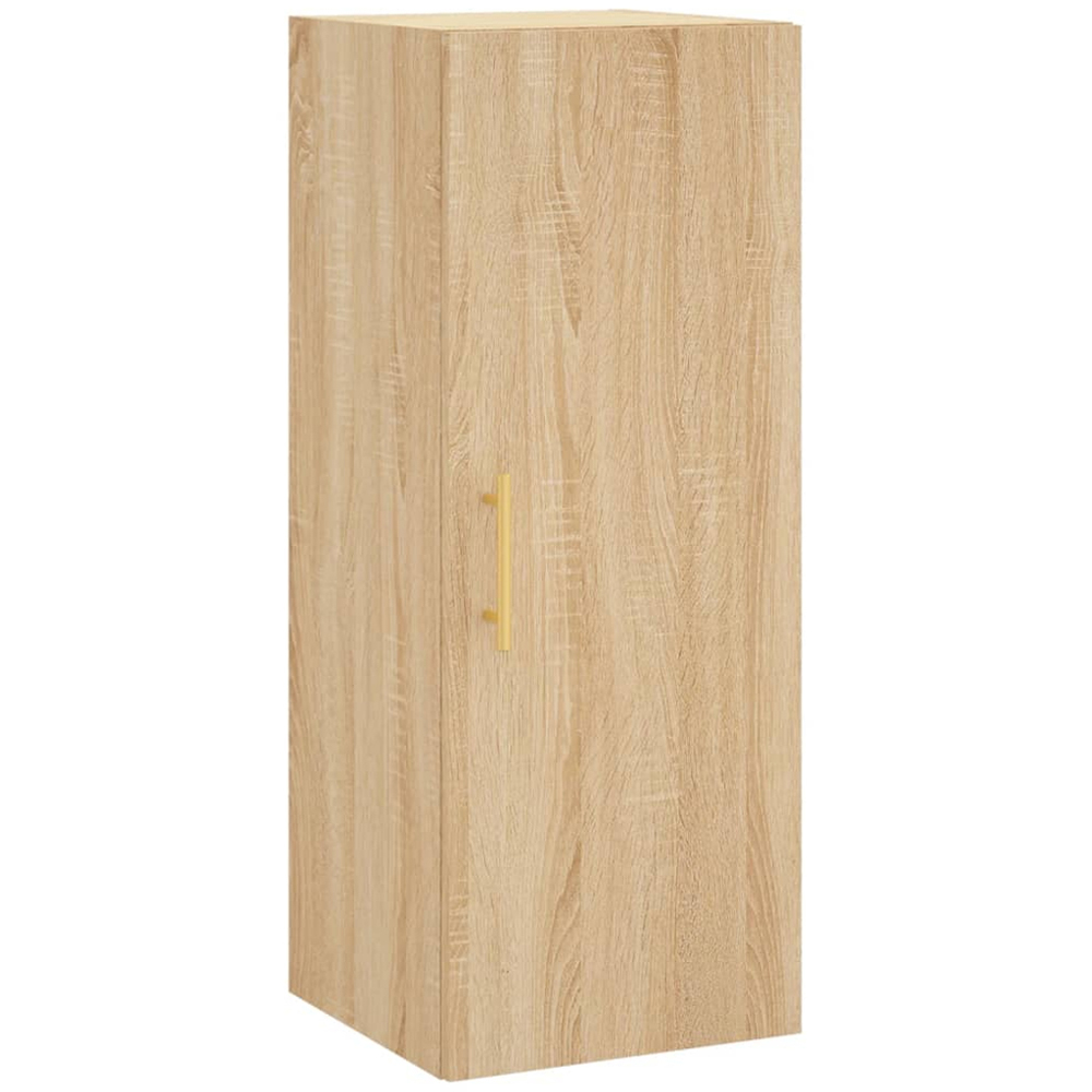 vidaXL Single Door 3 Shelf Sonoma Oak Highboard Image 5