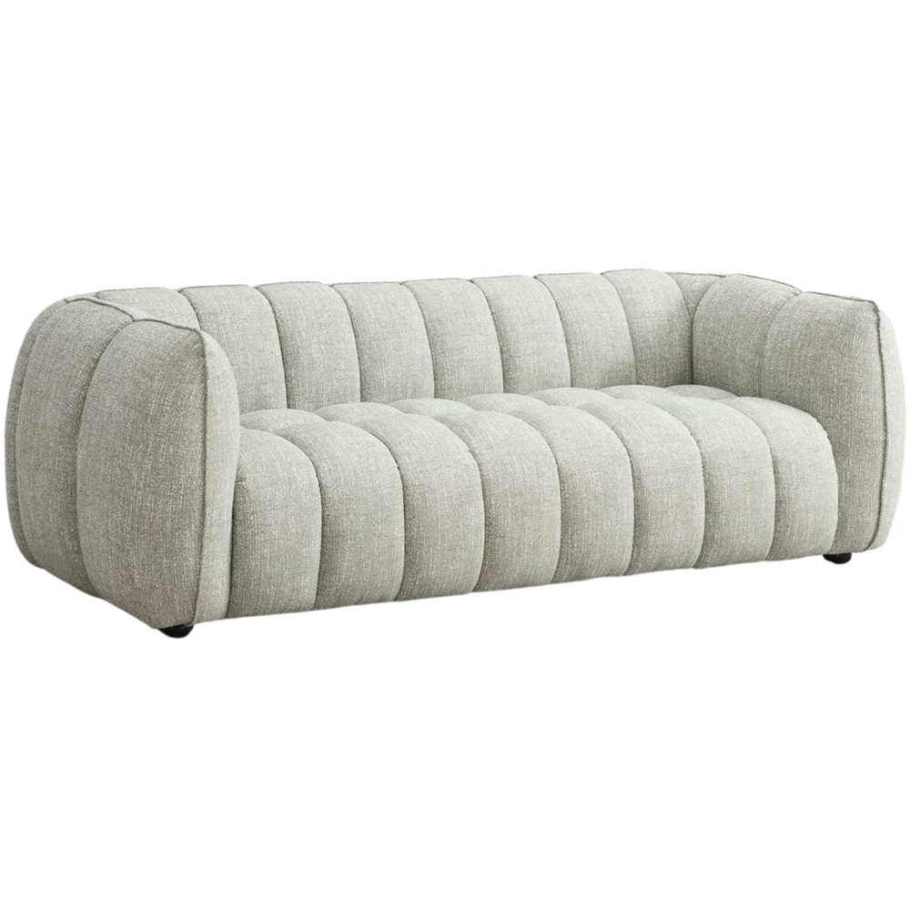 Lincoln 3 Seater Pale Green Sofa Image 2