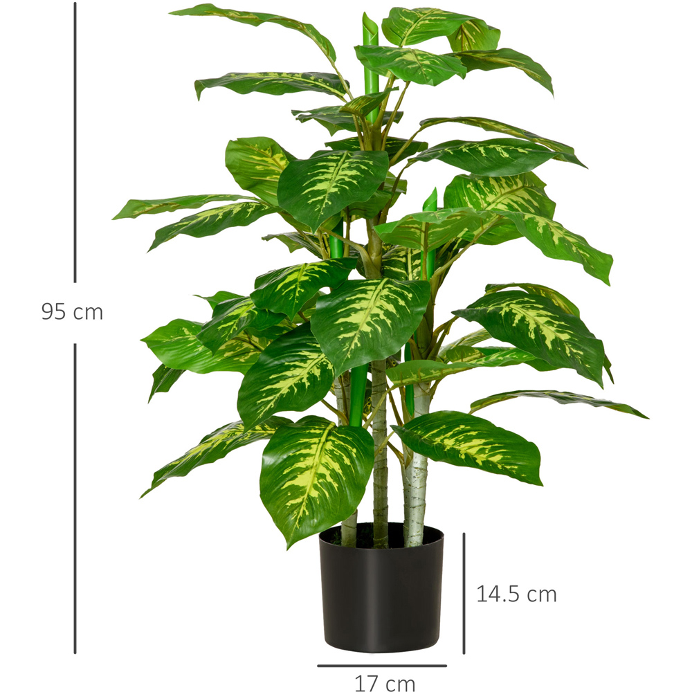 Portland Evergreen Tree Artificial Plant In Pot 3ft Image 3