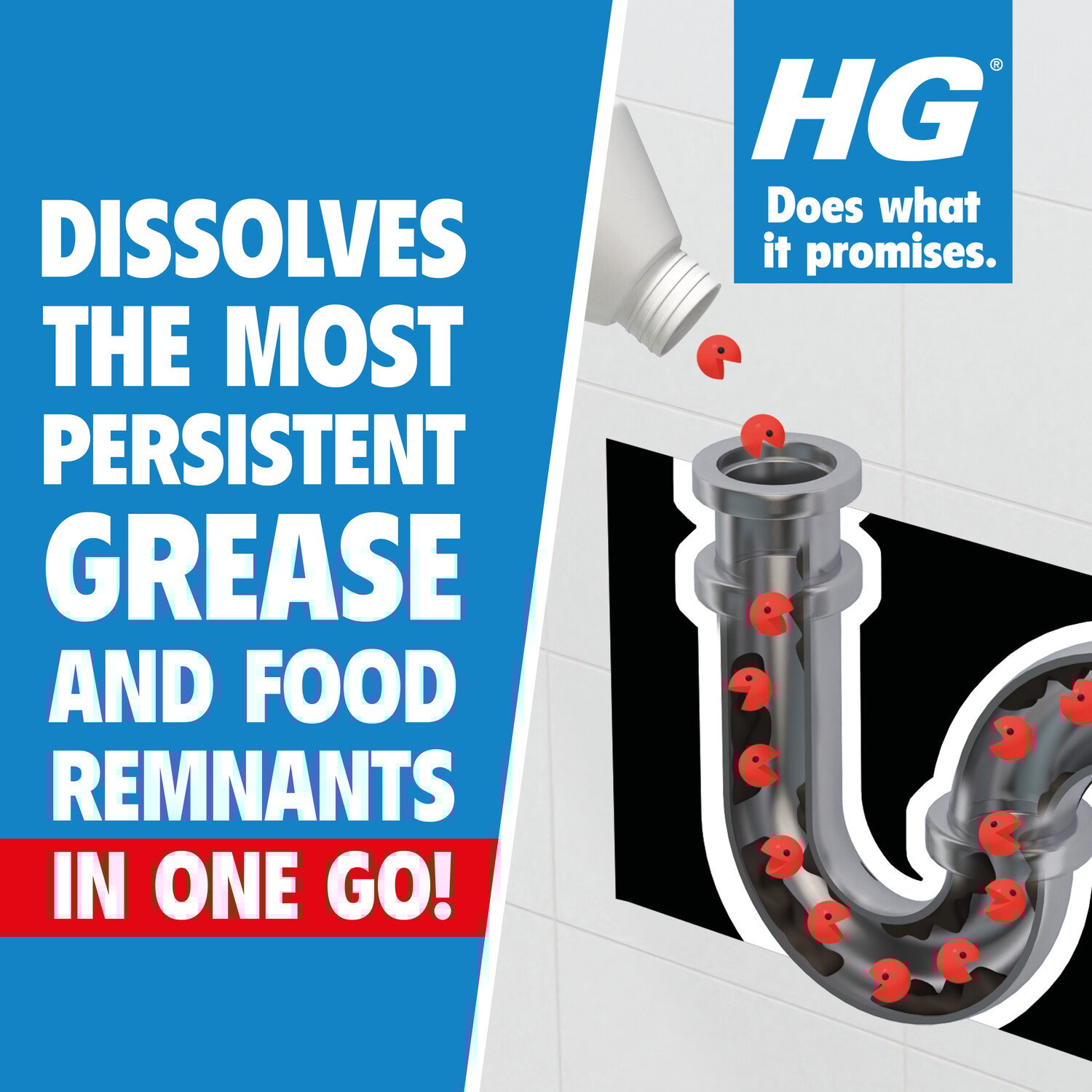 HG Kitchen Drain and Plug Unblocker Image 2