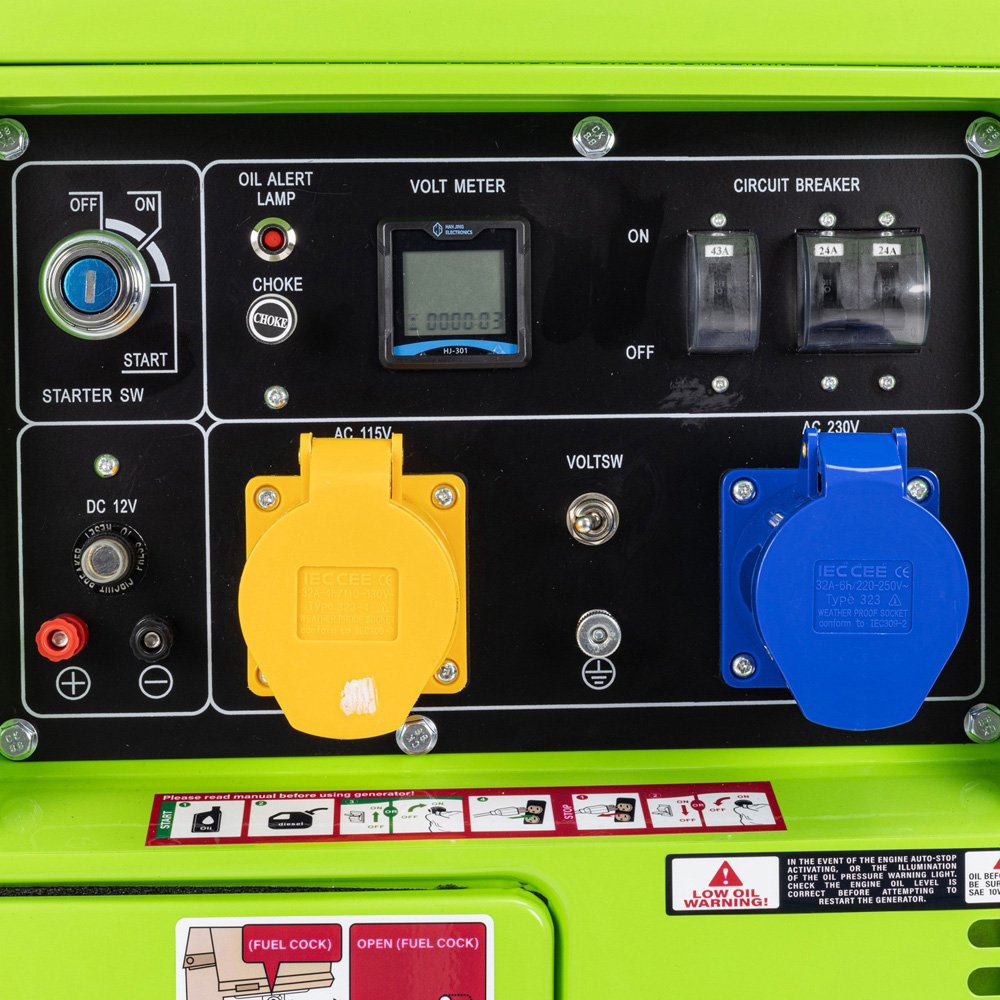 SIP MEDUSA T5500 Silenced Diesel Generator Image 8