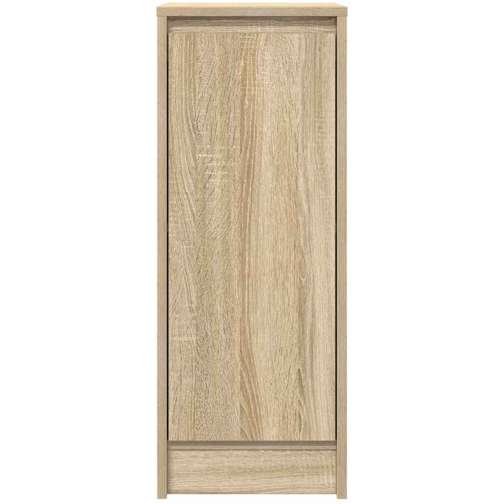 vidaXL Single Door Sonoma Oak Sideboard Image 3