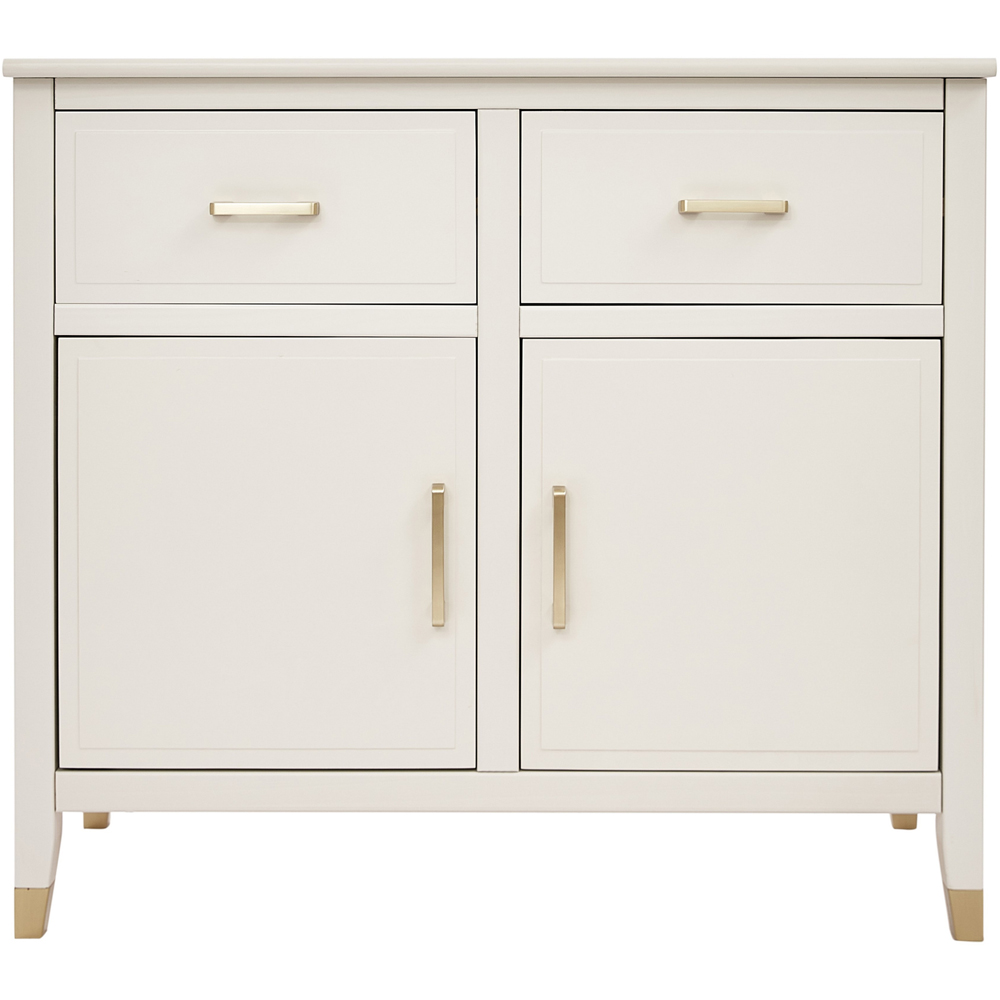 Palazzi 2 Doors 2 Drawers White Sideboard Image 3