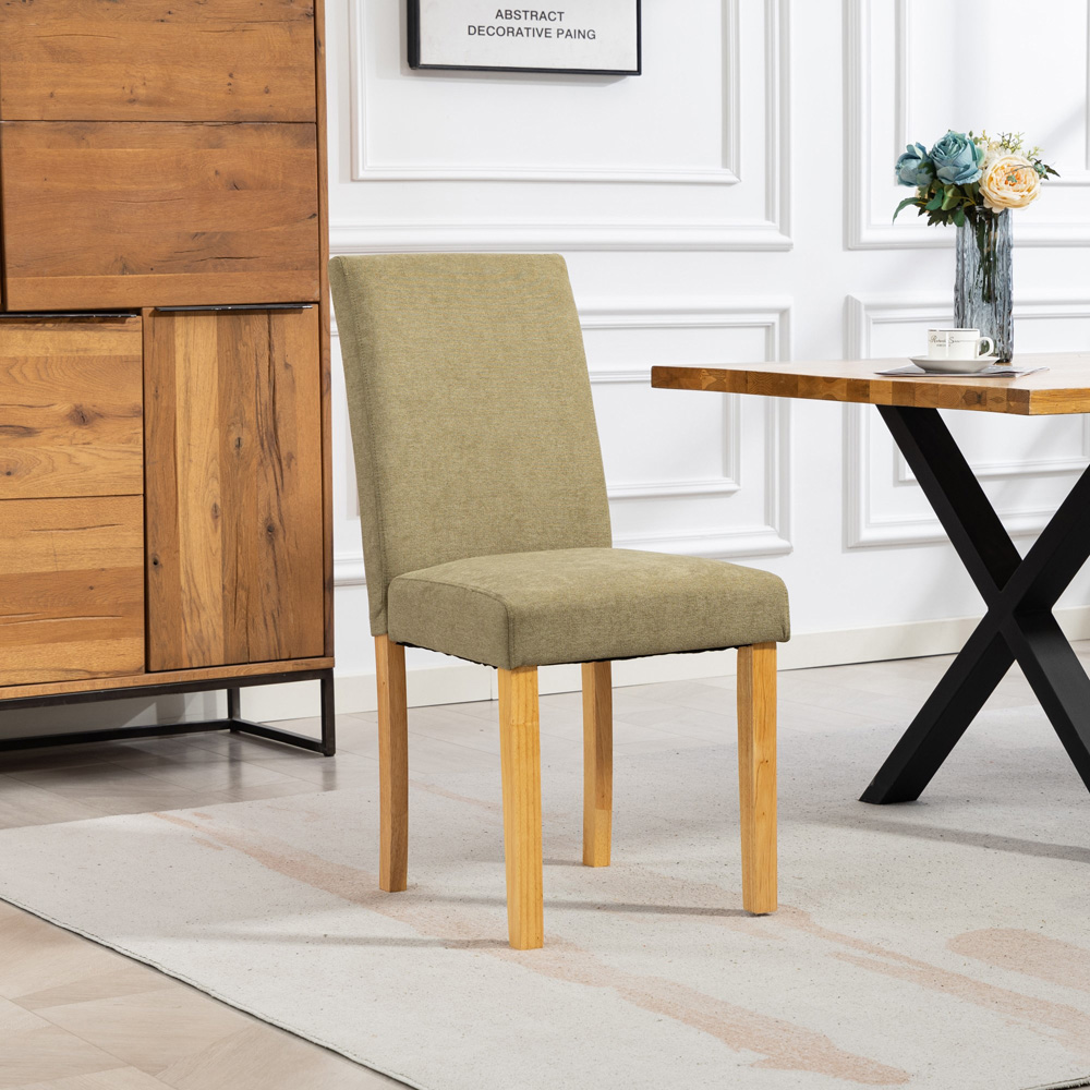 Artemis Home Almont Set of 2 Pistachio High Back Dining Chairs Image 4
