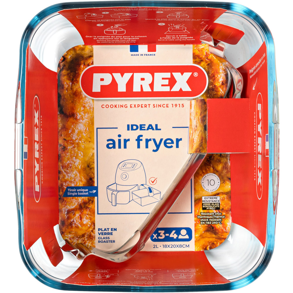 Single Airfryer Basket with Handle Image 3