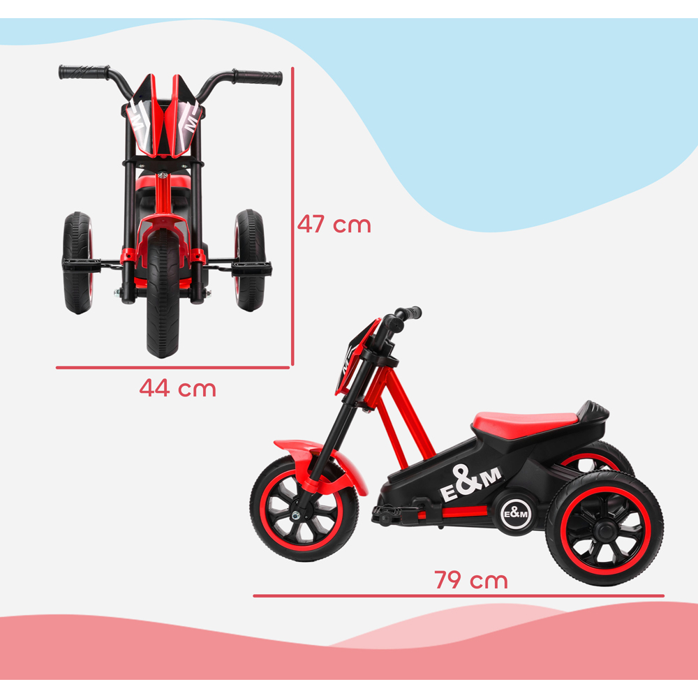 Tommy Toys AIYAPLAY Red 3 Wheel Kids Tricycle Image 9