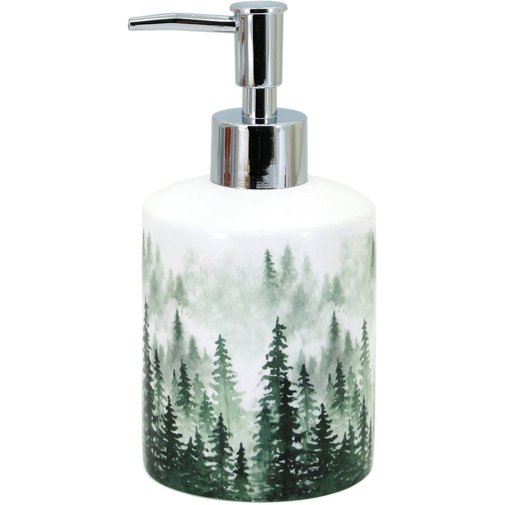 Frosty Forest Soap Dispenser - Green Image