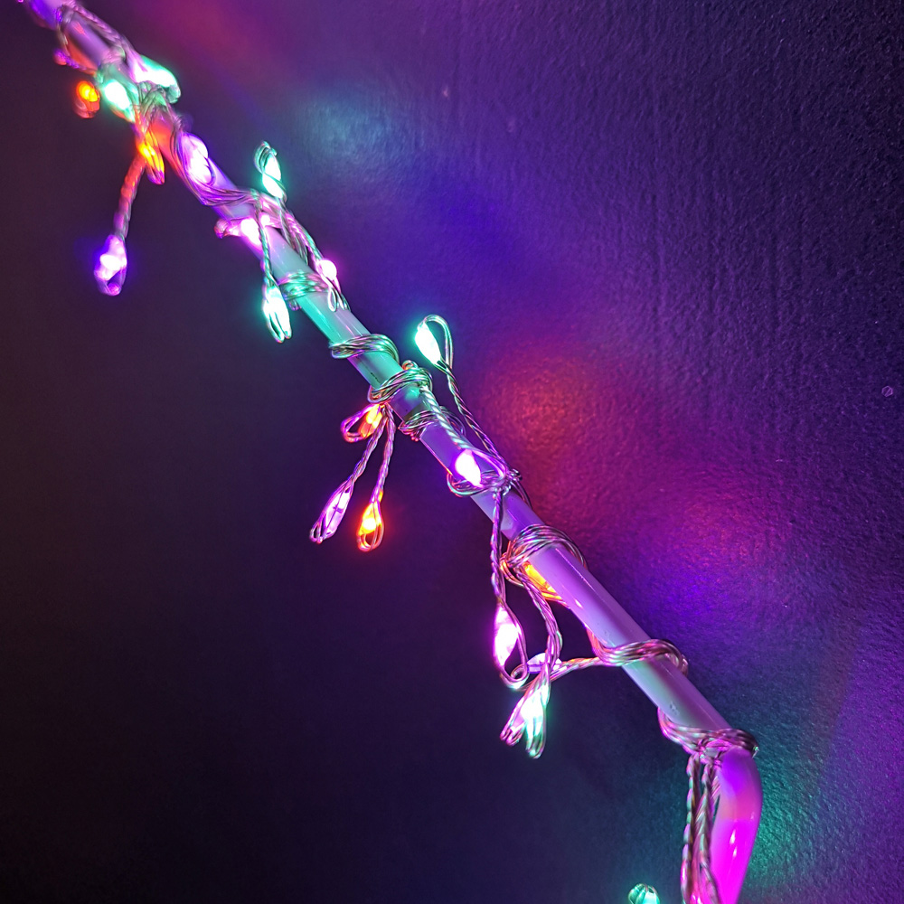 Samuel Alexander Multicolour Star LED Outdoor Christmas Decoration 60cm Image 4
