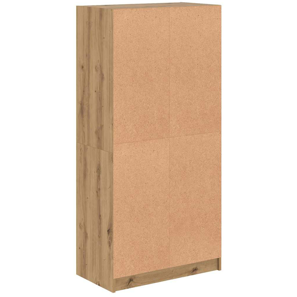 vidaXL 4 Door Artisan Oak Highboard Image 7