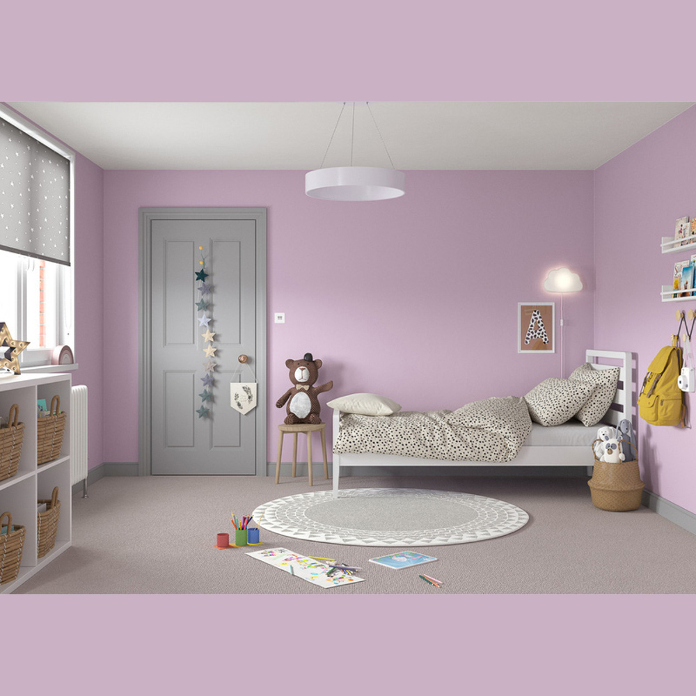 Dulux Trade Lilac Rose Walls and Ceilings Diamond Matt Paint 5L Image 4