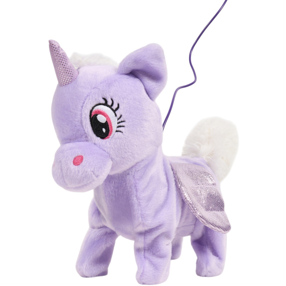 Walking Unicorn Toy Purple Image 3