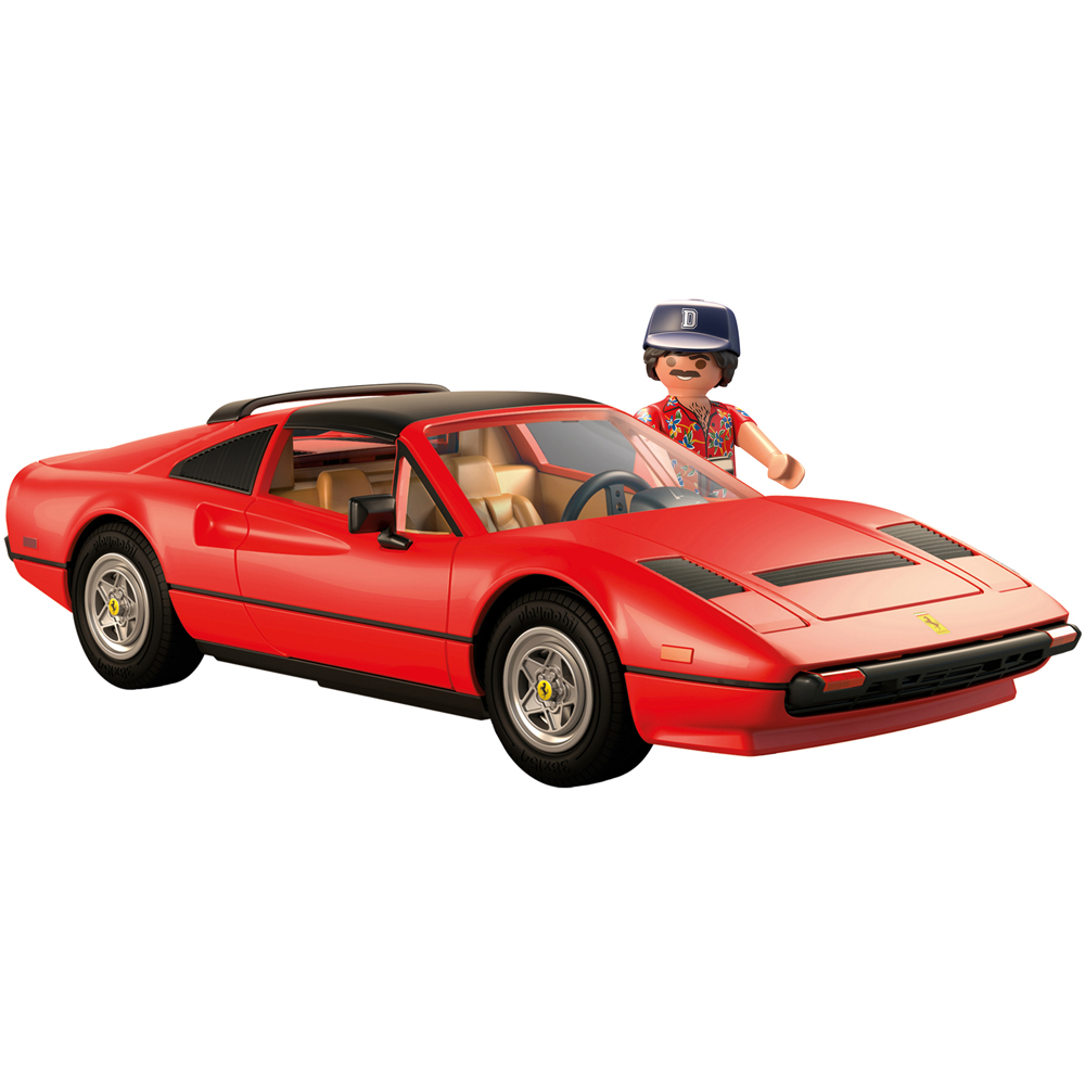 Playmobil Magnum P.I. Ferrari 308 GTS Quattrovalvole Playset 48 Piece Image 3