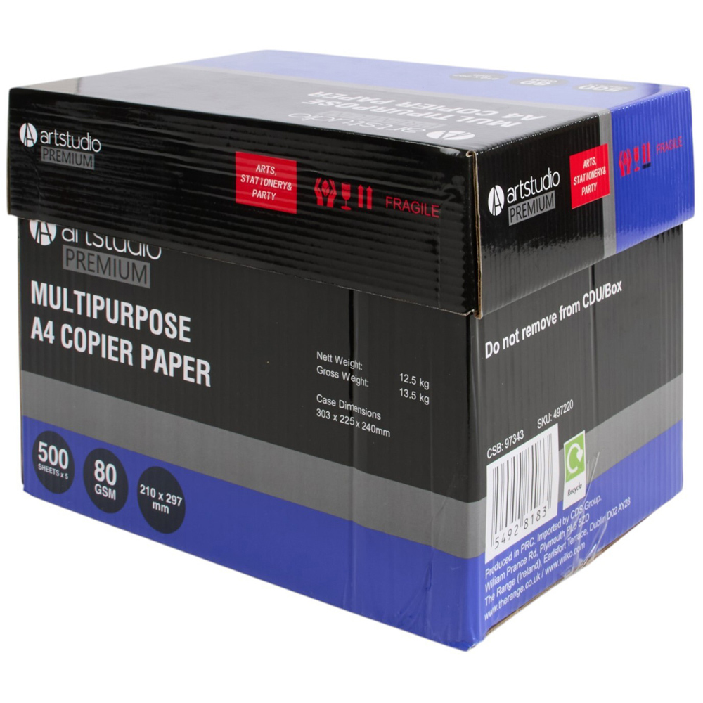 Pack of 5 Multipurpose Sheet Copier Paper Image 2