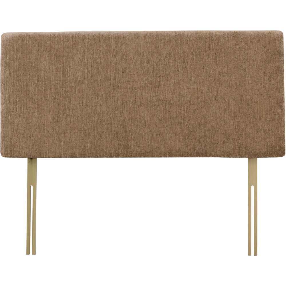 Bedmaster Valencia Small Double Mink Chenille Plain Headboard Image 2