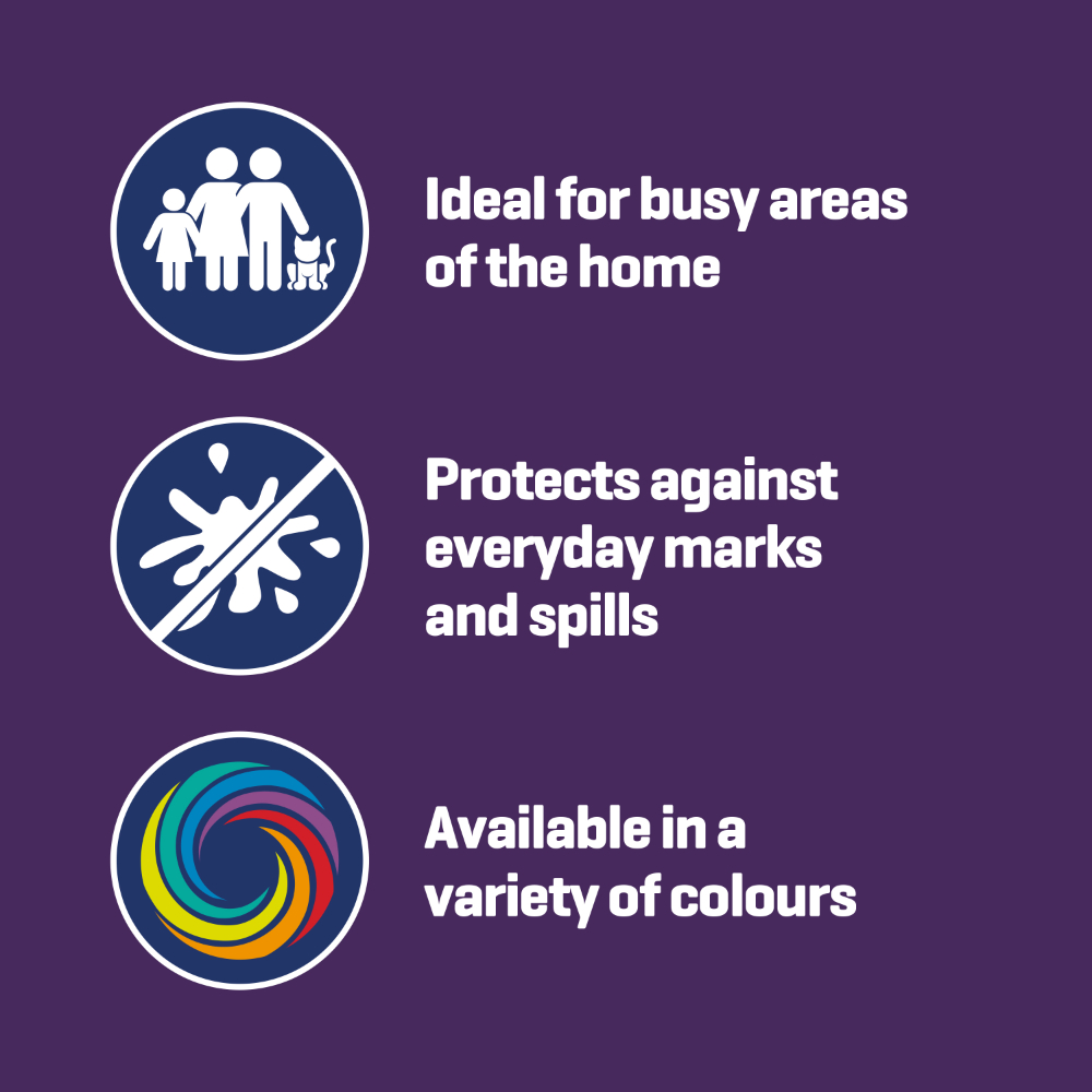 Johnstone's Washable Chapel Stone Matt Emulsion Paint 2.5L Image 5