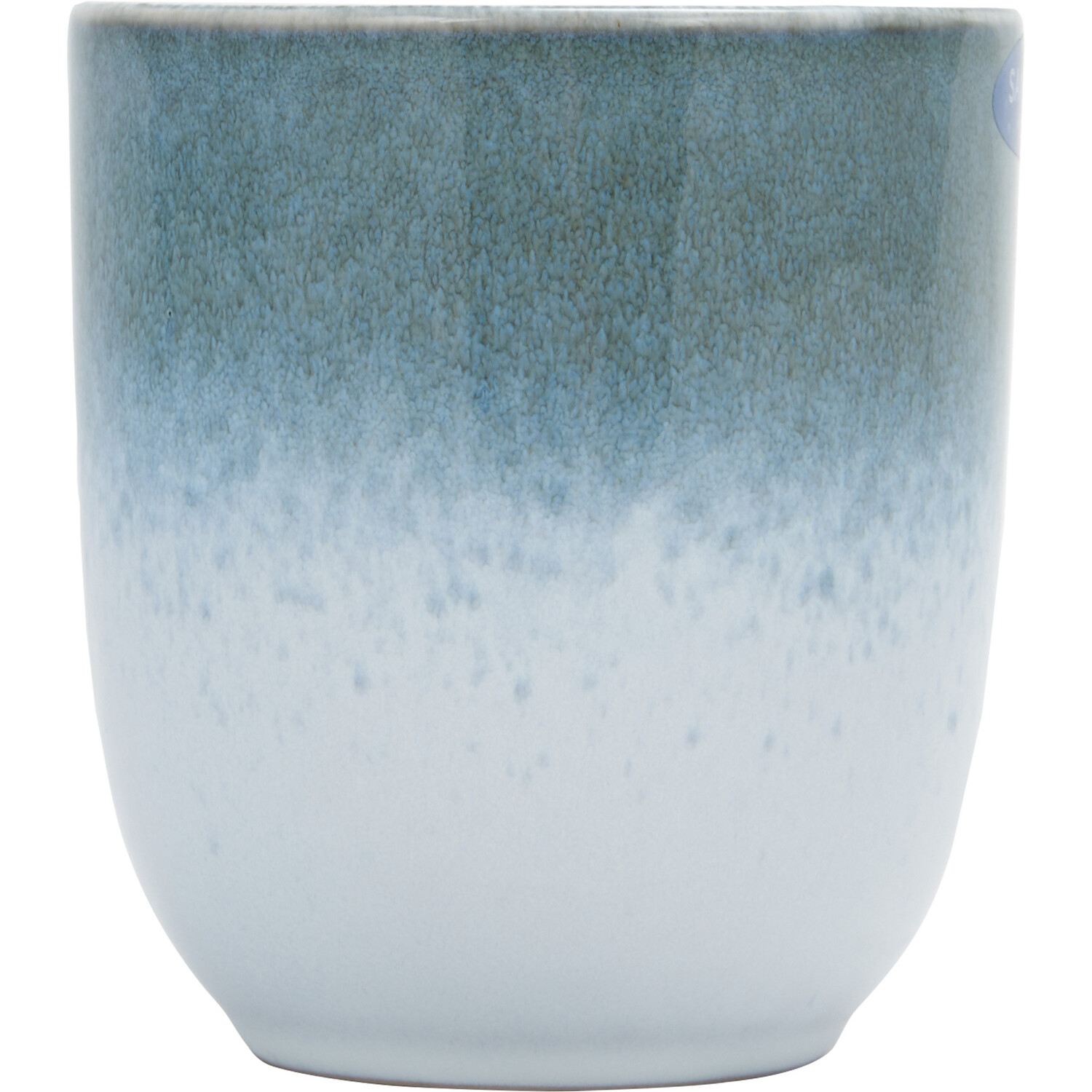 Santorini Reactive Glaze Mug - Blue Image 2