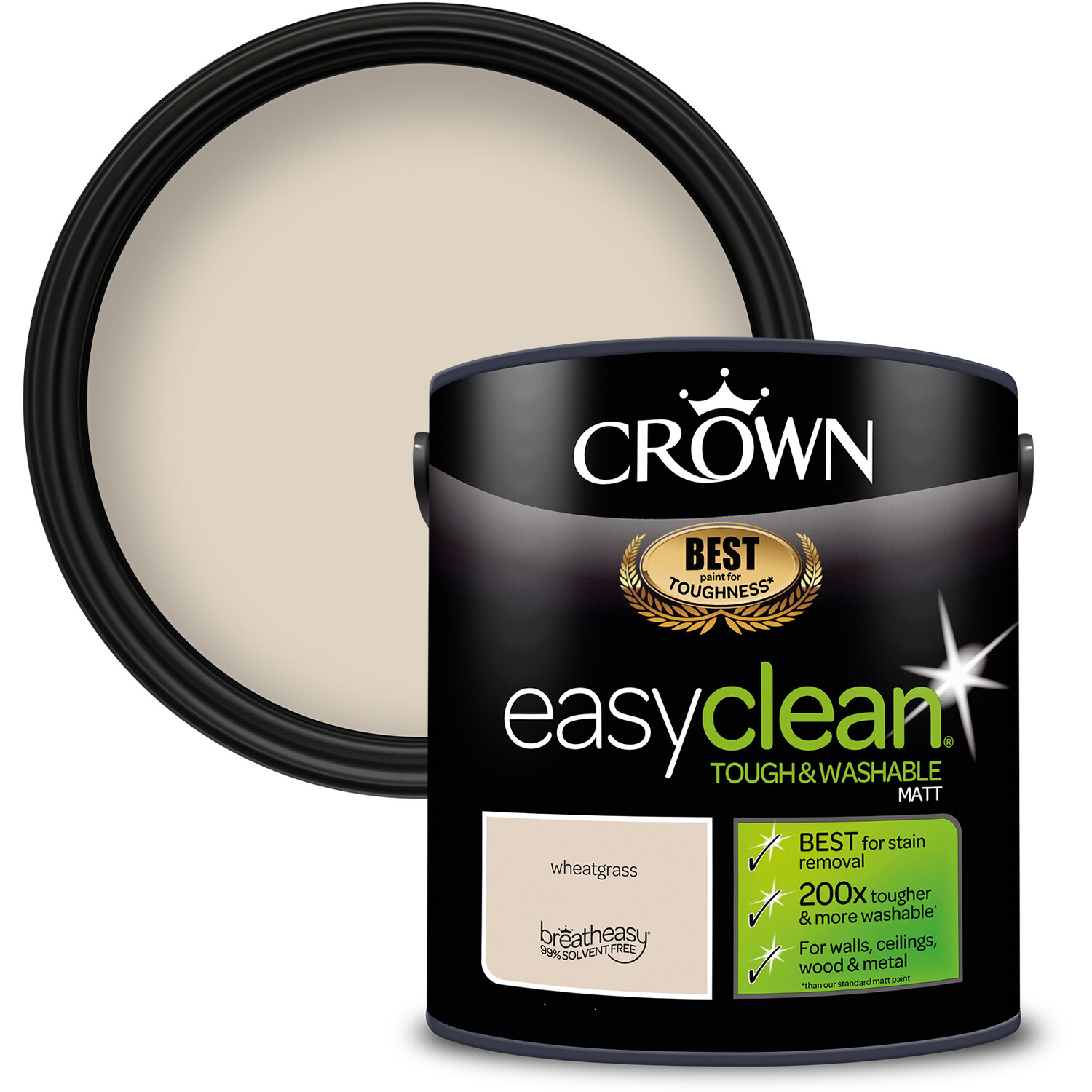 Crown Easyclean Wheatgrass Image 1