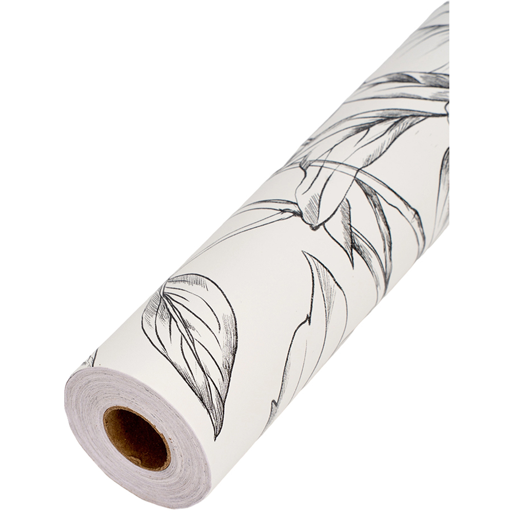 Living and Home Floral Pattern Beige Peel and Stick Wallpaper Image 4