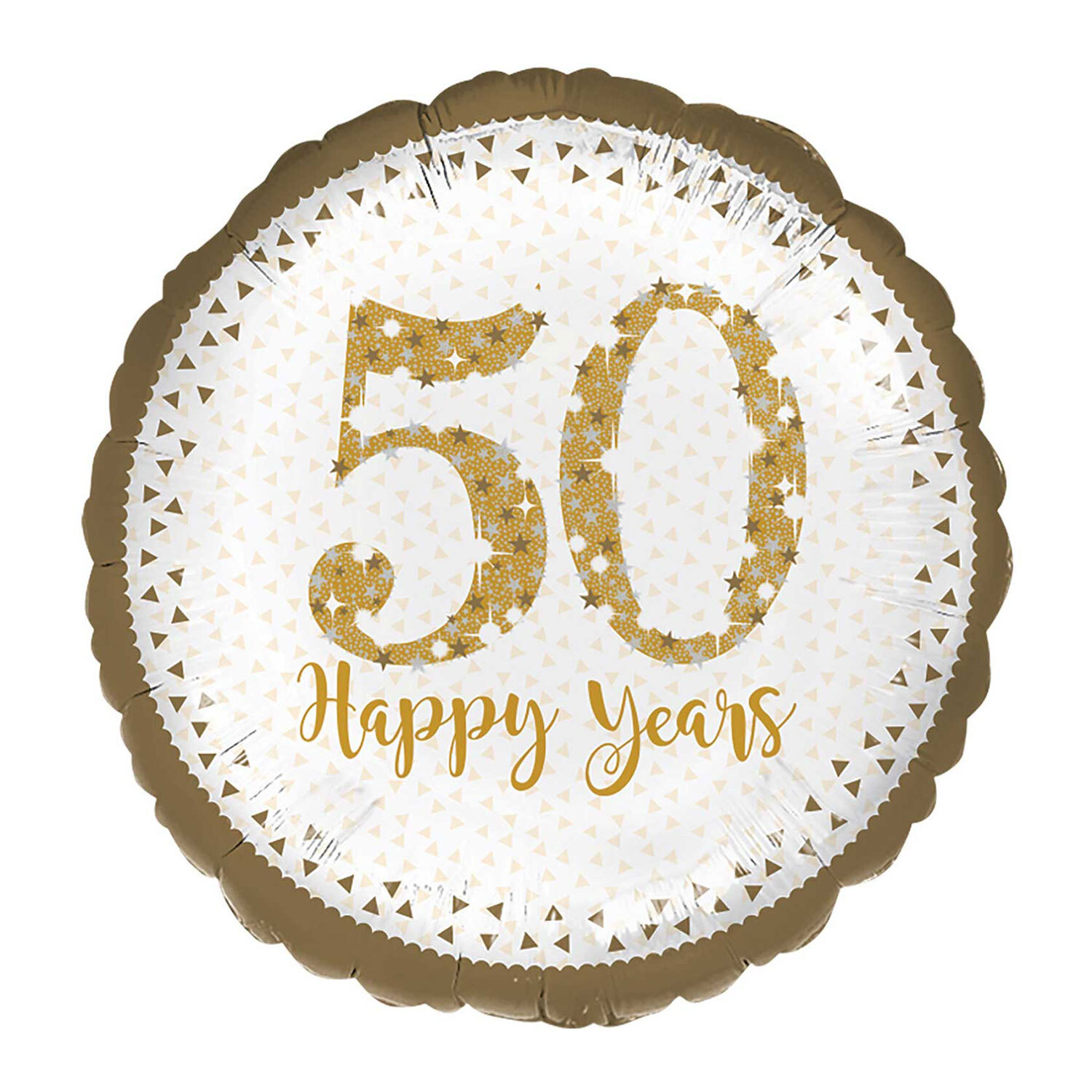 Sparkling Anniversary Foil Balloon - 50 Image