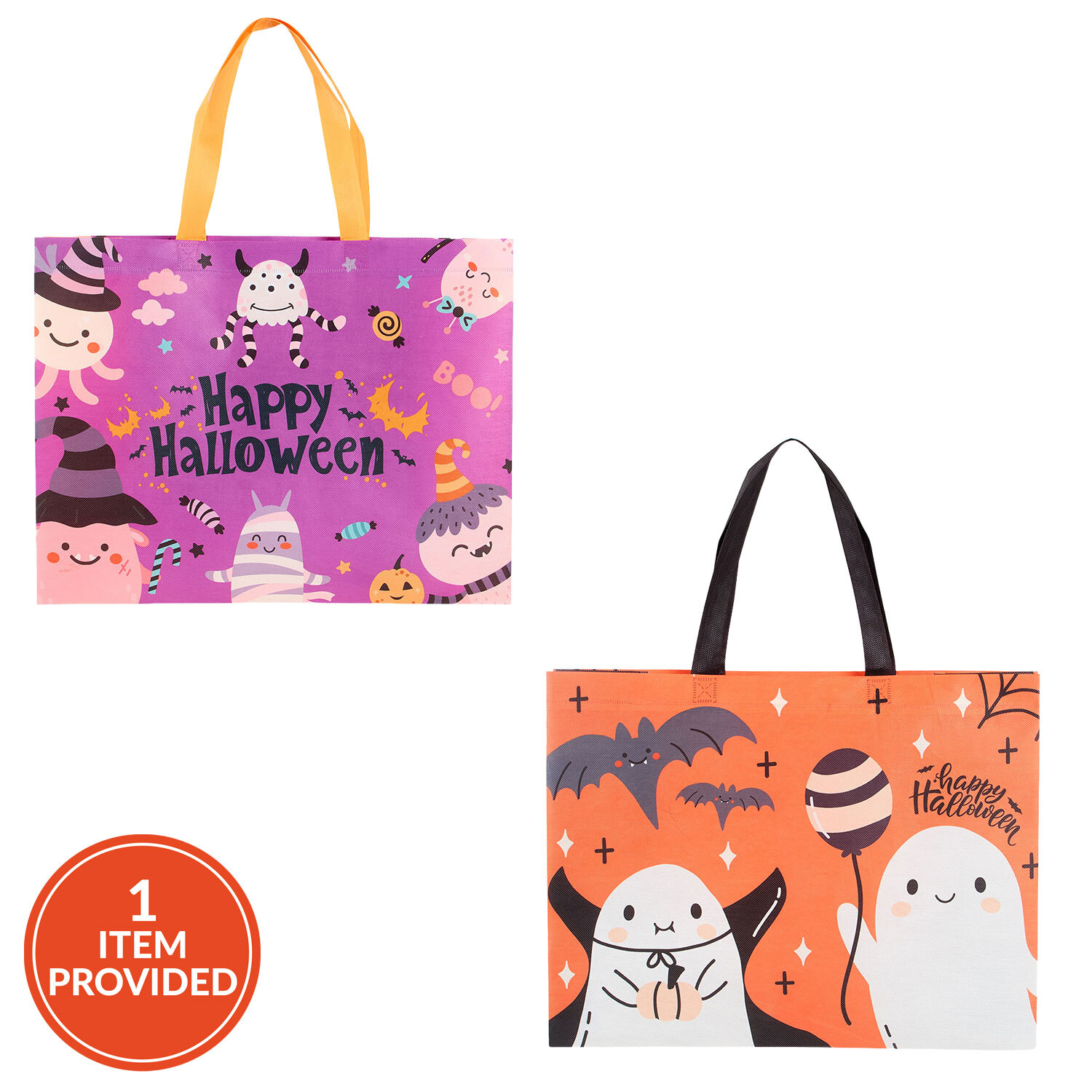 Cute Character Halloween Shopper Bag Image 1