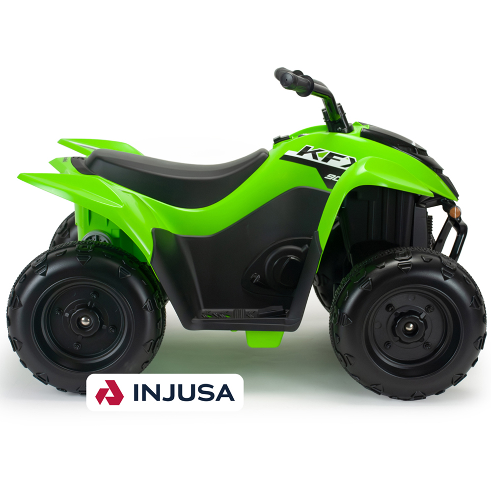 Injusa Kawasaki ATV Green 12V Kids KFX9 Electric Quad Image 4